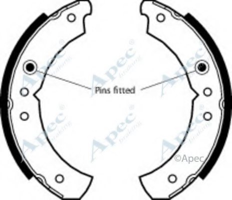 APEC braking SHU294 Brake Shoe